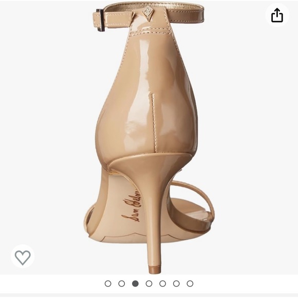 Sam Edelman Nude Patent Patti Dress Sandal - Size 10 - Picture 3 of 9